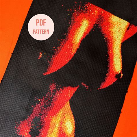 Nude Body Cross Stitch Pattern Printable Digital File Etsy