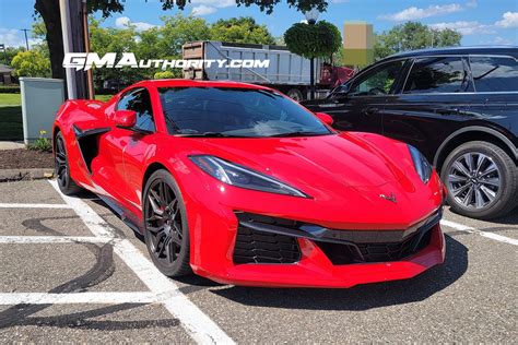 2023 Corvette Z06 Coupe In Torch Red First Live Photos Images And