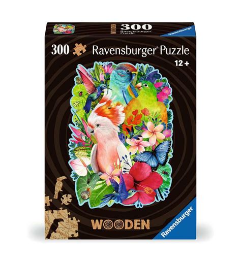 Wooden Beautiful Birds 300 – Just Games Lexington