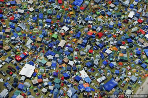 Aerial View Of Tent Camping At Festival Aerial View Tents Flickr