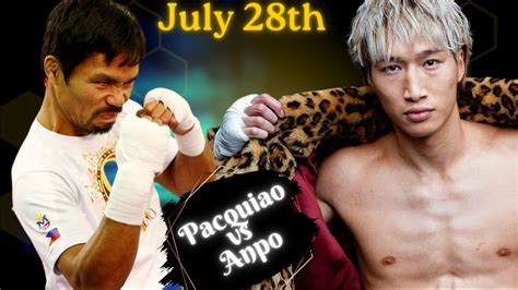 Manny Pacquiao Vs Rukiya Anpo Fight Prediction YouTube