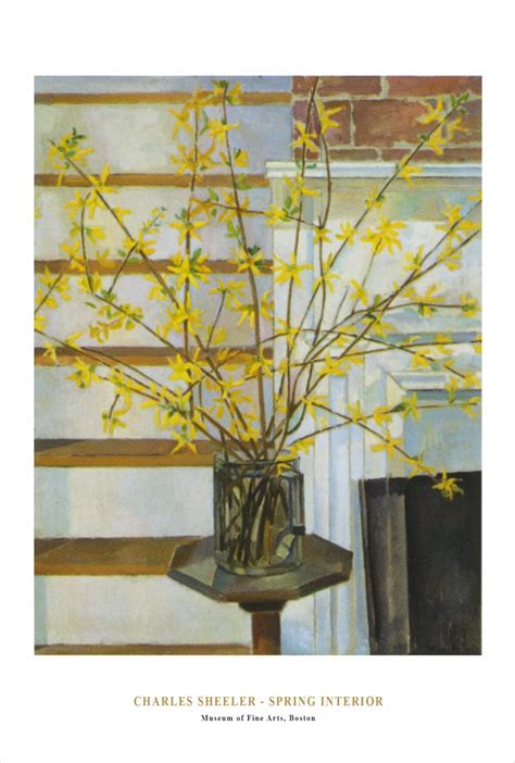 Buyartforless Spring Interior By Charles Sheeler 36x24 Art Print Poster