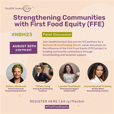 National Breastfeeding Month Strengthening Communities With First Food