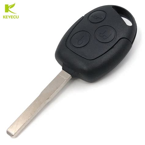 KEYECU 3Button Remote Key Fob 433MHz 4D63 For Ford Fiesta 2011 2013