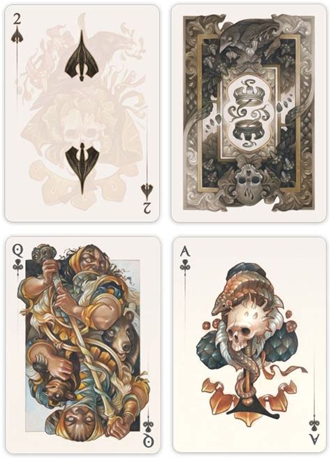 playing card art style - Cortez Amaral