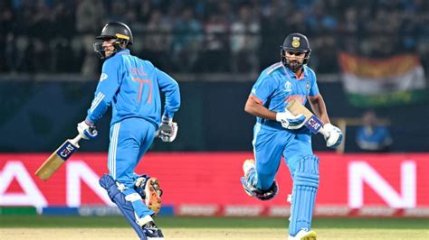 Icc World Cup 2023 Rohit Sharma Shubman Gill Register Most Hundred Run