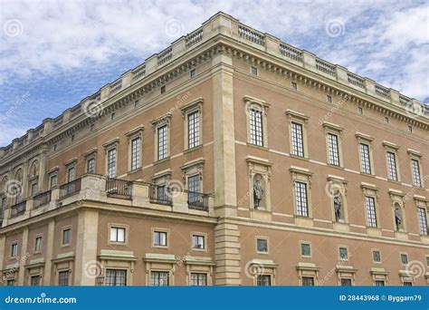 Famous Swedish Royal Palace Stock Photo - Image of sweden, exterior: 28443968