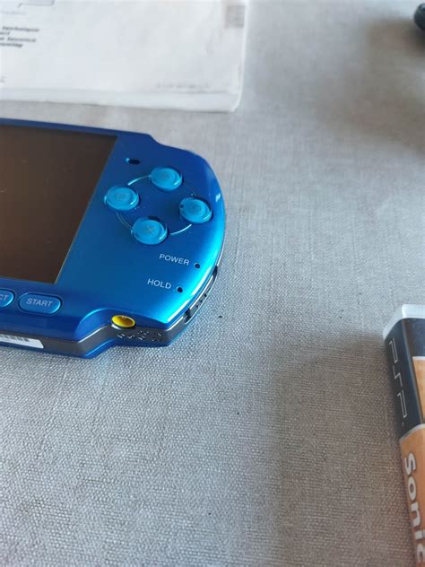 Consola original Sony PSP psp imaculada última versão cor rara azul