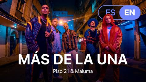 Piso Maluma M S De La Una Lyrics Letra English Spanish