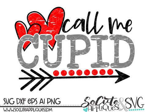 Call Me Cupid Svg Valentines Day Svg Plaid Heart Svg Etsy