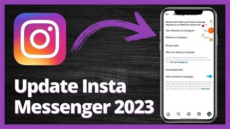 How To Update Instagram Messenger Youtube