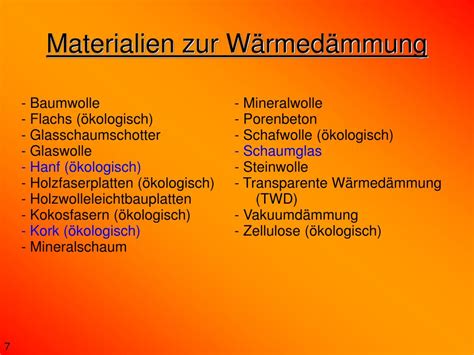 PPT WÄRMEDÄMMUNG PowerPoint Presentation free download ID 5063328