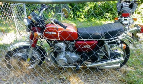 1973 Honda Cb350f 4 Stroke 4 Cylinder Motorcycle