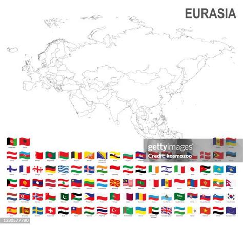 1,313 Eurasia Map High Res Vector Graphics - Getty Images