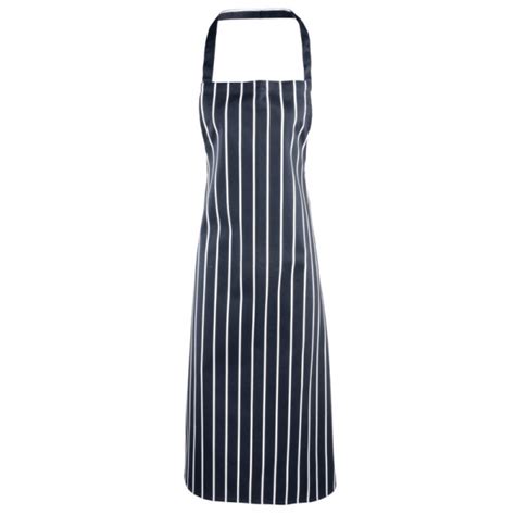 Premier Striped Bib Apron Cubis Workwear