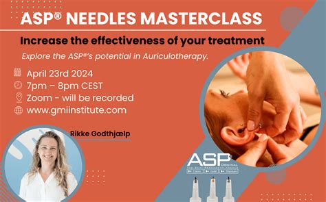 Asp Needles Free Online Masterclass Sedatelec