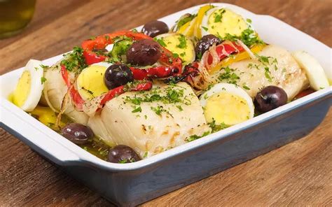 Receita F Cil De Bacalhau No Forno Portuguesa