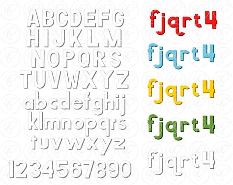 Magnet Letters Alphabet: Clip Art Pack 300 Dpi Transparent Png Card ...