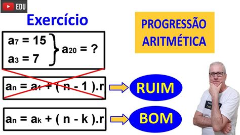 Progressão Aritmética Exercícios Gabarito BRAINCP