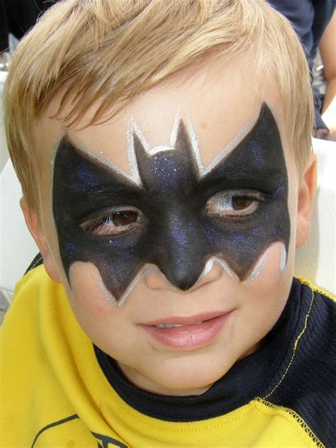 Face Painting Steps Batman Face Painting Image Search Results Face