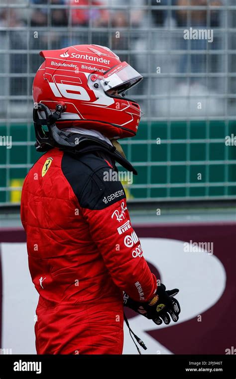 Melbourne Australia 1st Apr 2023 16 Charles Leclerc MCO Scuderia