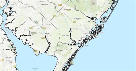 Rainfall Totals Map