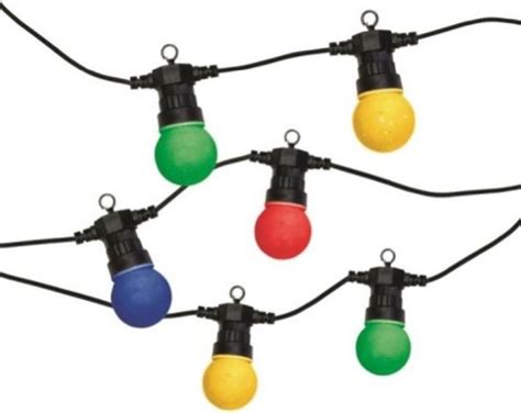 FDL Festoon Led Verlichtings Snoer 12 Meter 20 Lampjes Bol