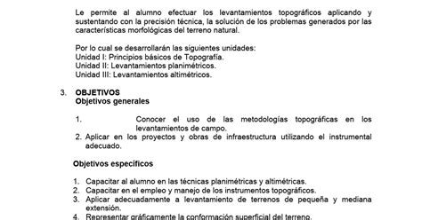 TOPOGRAF諥 APLICADA A LA INGENIERIA CIVIL I doc Google Docs