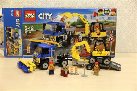 Обзор от покупателя на Конструктор LEGO® City 60152 Уборочная техника ...