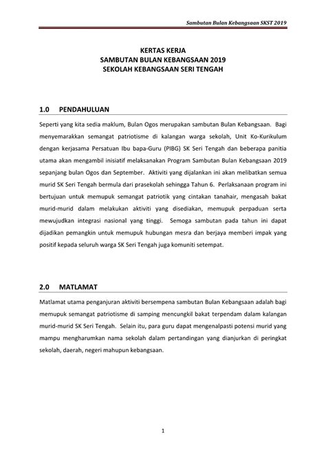 Contoh Kertas Kerja Pakaian Beragam Merdeka Kenleyknoefisher