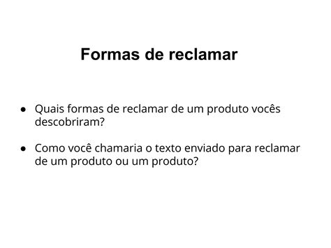 Sac Plataformas Espa Os Virtuais E Cartas De Reclama O Planos De