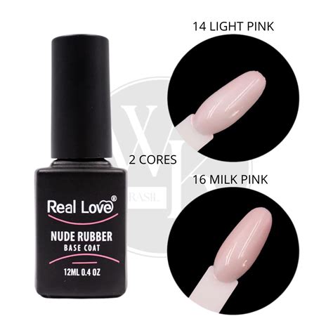 Base Em Gel Nude Para Unhas Em Gel Uv Led Ml Real Love Shopee Brasil