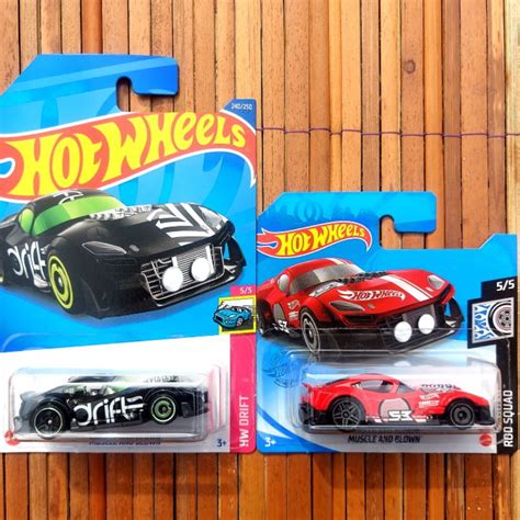 Jual Hotwheels Muscle And Blown Merah Hitam Treasure Hunt