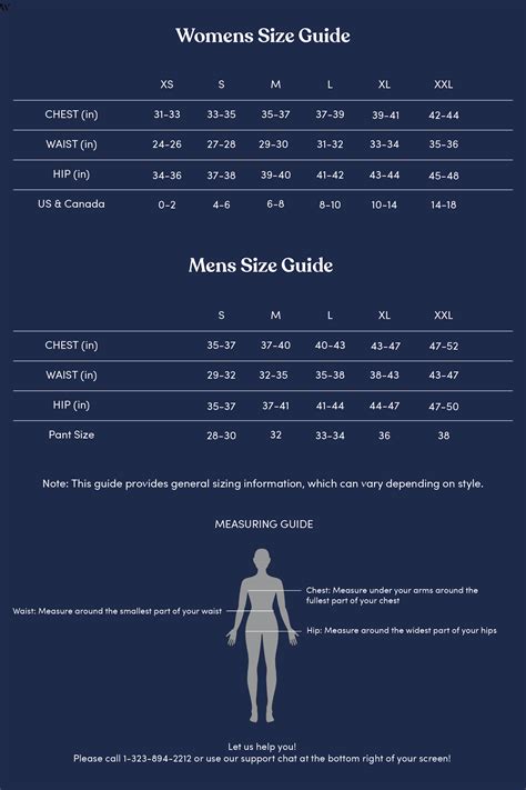 Size Chart For Hoodies Men And Womens Unisex Sizing