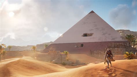 Download Pyramid Bayek Of Siwa Video Game Assassin S Creed Origins 4k Ultra Hd Wallpaper