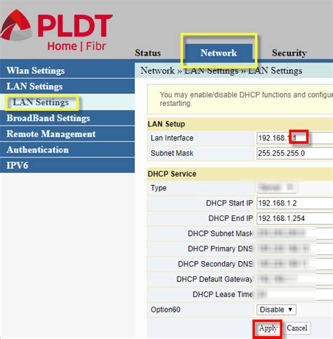 How To Change The Pldt Routers Ip Address Techchore