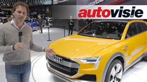 Detroit Motor Show 2016 Audi Q6 H Tron Quattro Concept By Autovisie