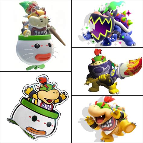 Paper Mario Bowser Jr