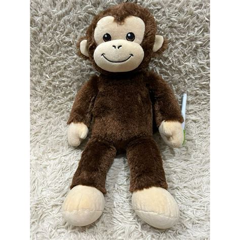 Build A Bear Monkey Stuffed Toy Shopee Malaysia