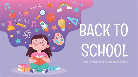 Free Back to School Google Slides themes and PPT templates