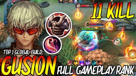 How To Play Gusion Like Meta Ranked Gameplay Gusion Best Build 2022