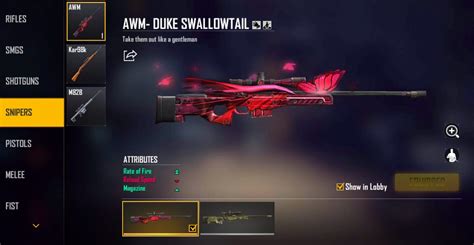 Here Are 4 Best AWM Guns Skins In Free Fire Do You Have Them All