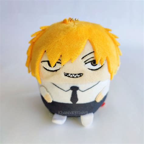 Chainsaw Man Makima Denji Power Korotto Mascot Plush Keychain