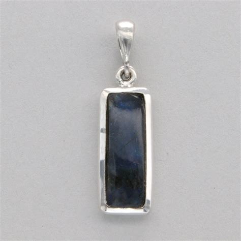 Sterling Silver Labradorite Pendant Sterling Silver Pendantif