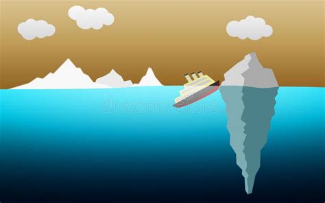 Ship Iceberg Stock Illustrations – 748 Ship Iceberg Stock Illustrations ...