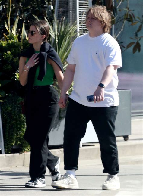 Lewis Capaldi Steps Out with Girlfriend Ellie MacDowall for LA Stroll