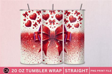 31 Coquette Style Valentine Tumbler Wrap Designs Graphics