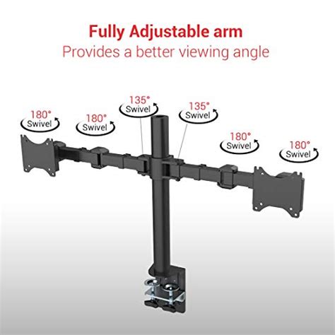 Fleximounts D D Monitorhalter Tischhalterung Standfu Mit Armen F R