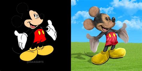 The Live Action Mickey Mouse Is Absolutely Terrifying