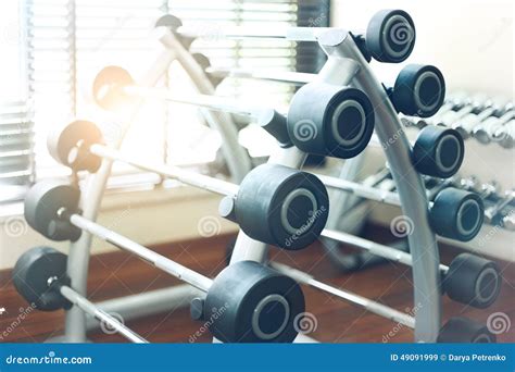 Weight training equipment stock image. Image of lifting - 49091999